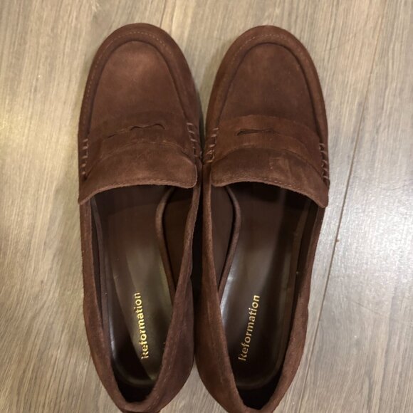 Reformation Franca Heeled Loafer - Picture 3 of 3